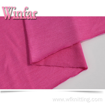 Plain Dye Manufactures Single Jersey Knit Rayon Fabric